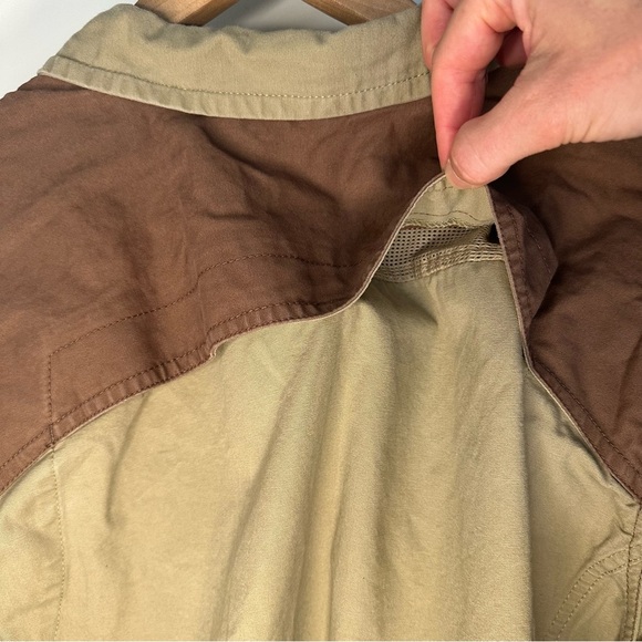 Eddie Bauer cotton vented hunting shirt large - Picture 7 of 11
